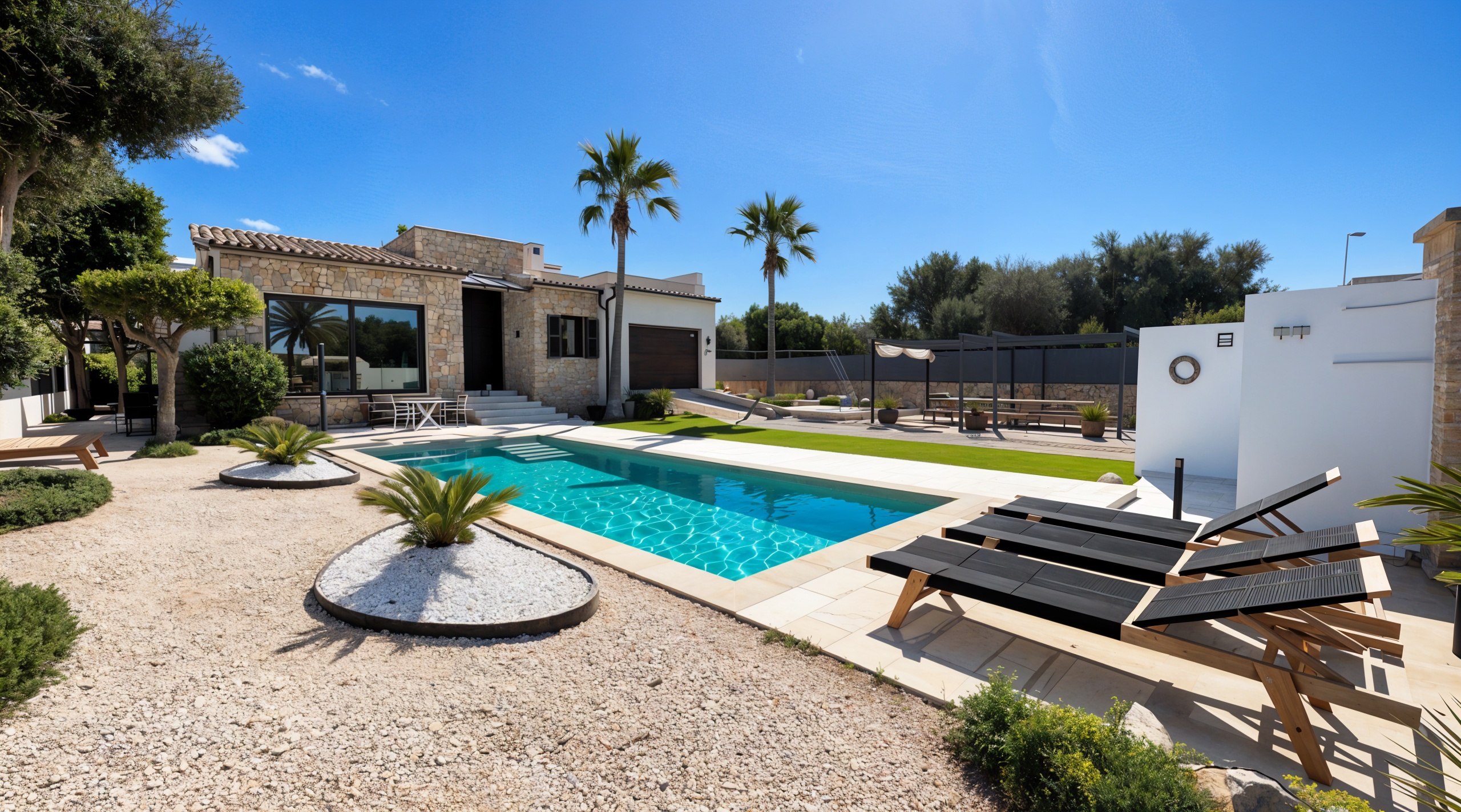 ETV! Charming villa with sea view on the second line in Sa Torre, Mallorca