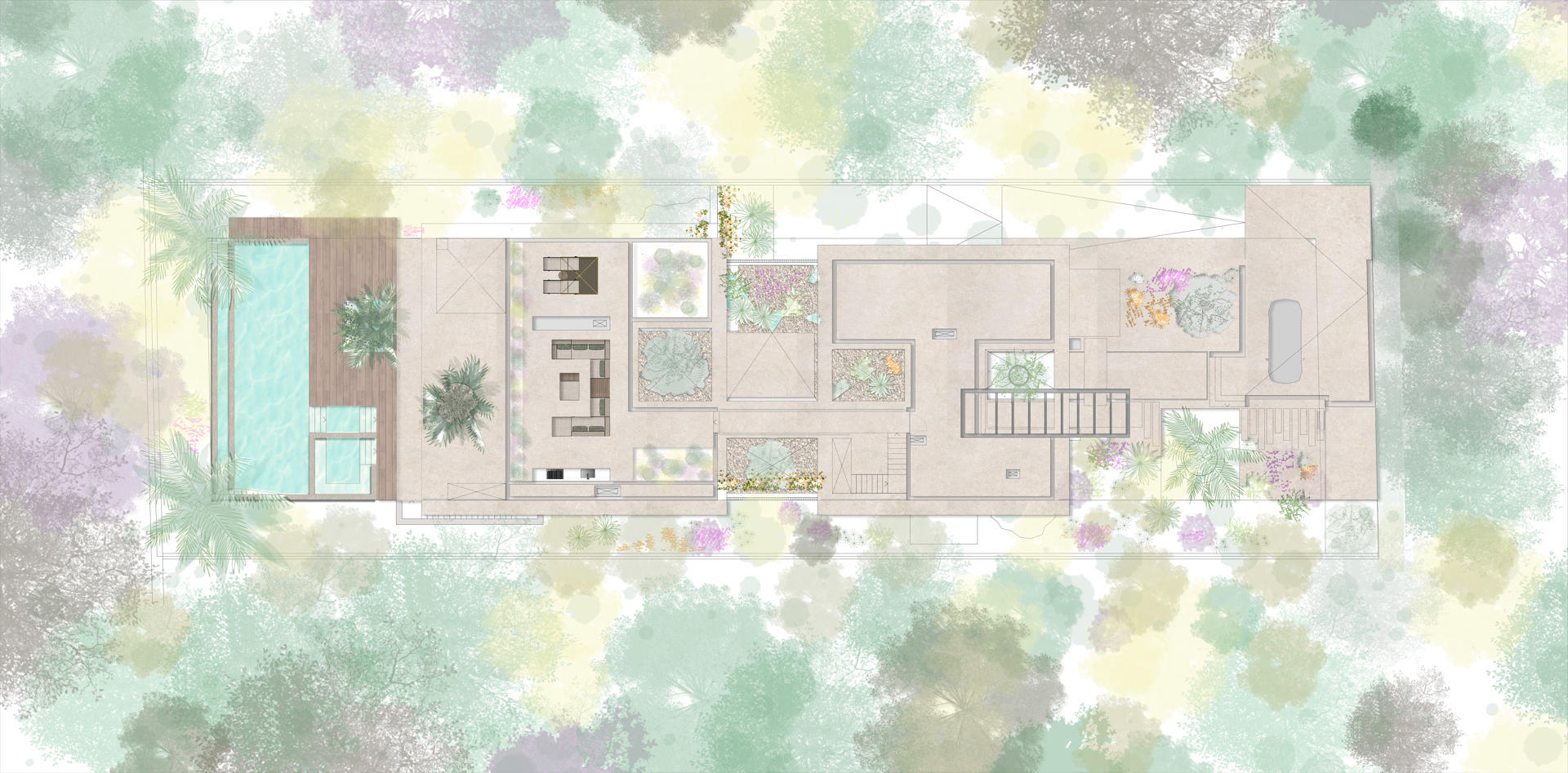First-line turnkey new-build villa in Sa Torre with fantastic views floor plan