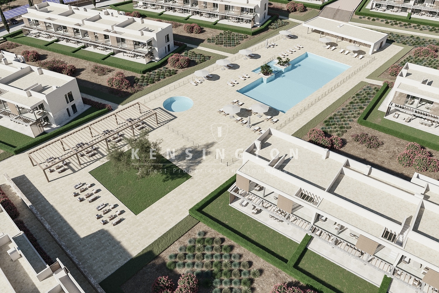 Neubau-Penthouse mit Terrassen in einer Anlage mit Pool in Sa Ràpita, Mallorca · Bildergalerie 36