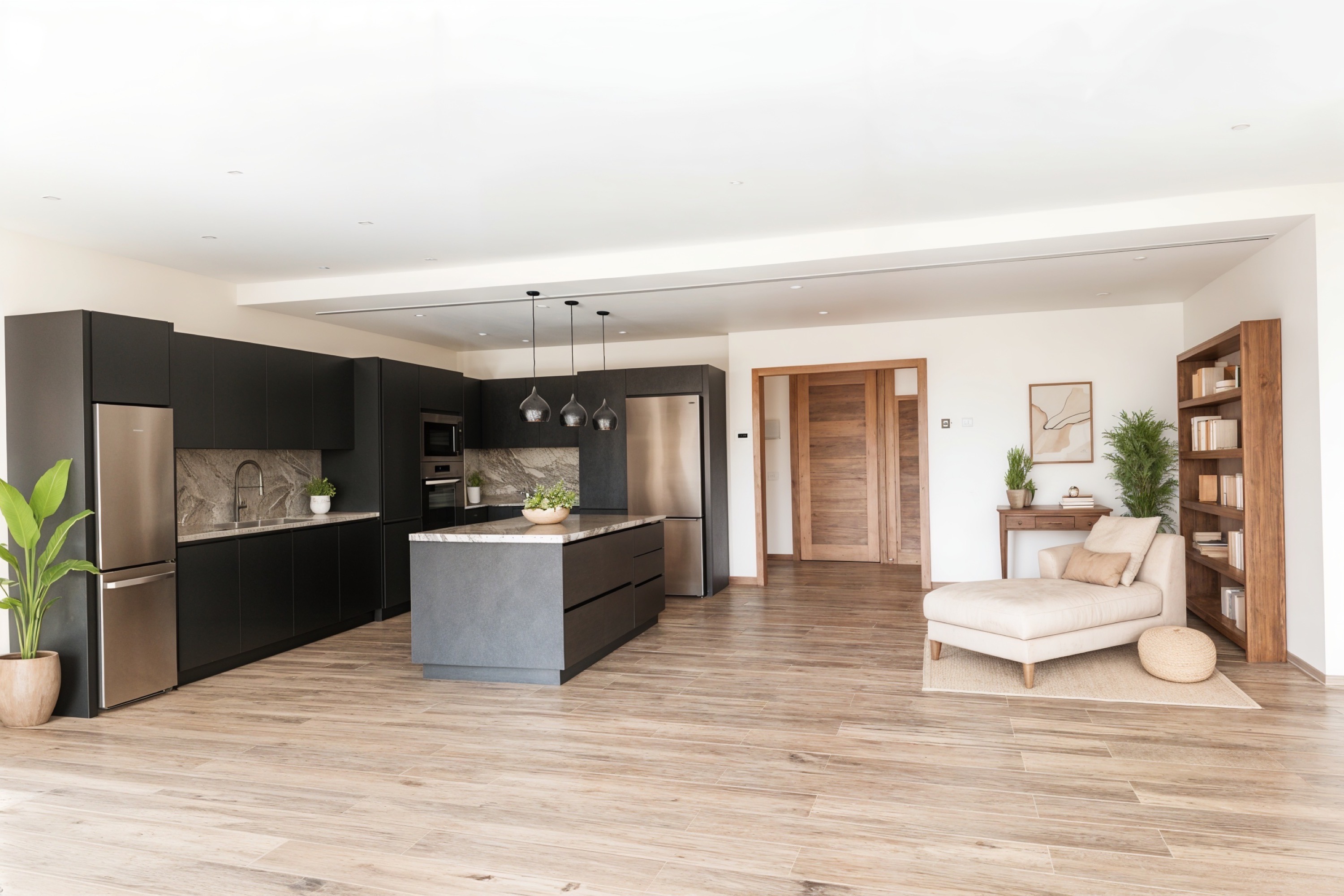 Ready-to-move-in new-build villa with large plot in the south of Mallorca