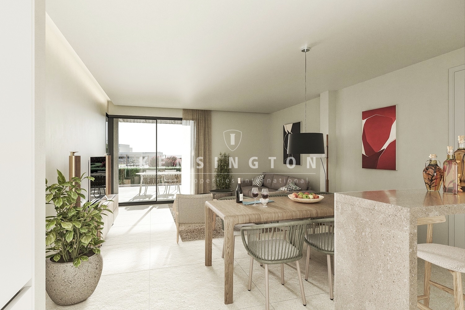 Apartamento con jardín de obra nueva en un complejo con piscina en Sa Ràpita, Mallorca · Galería 19
