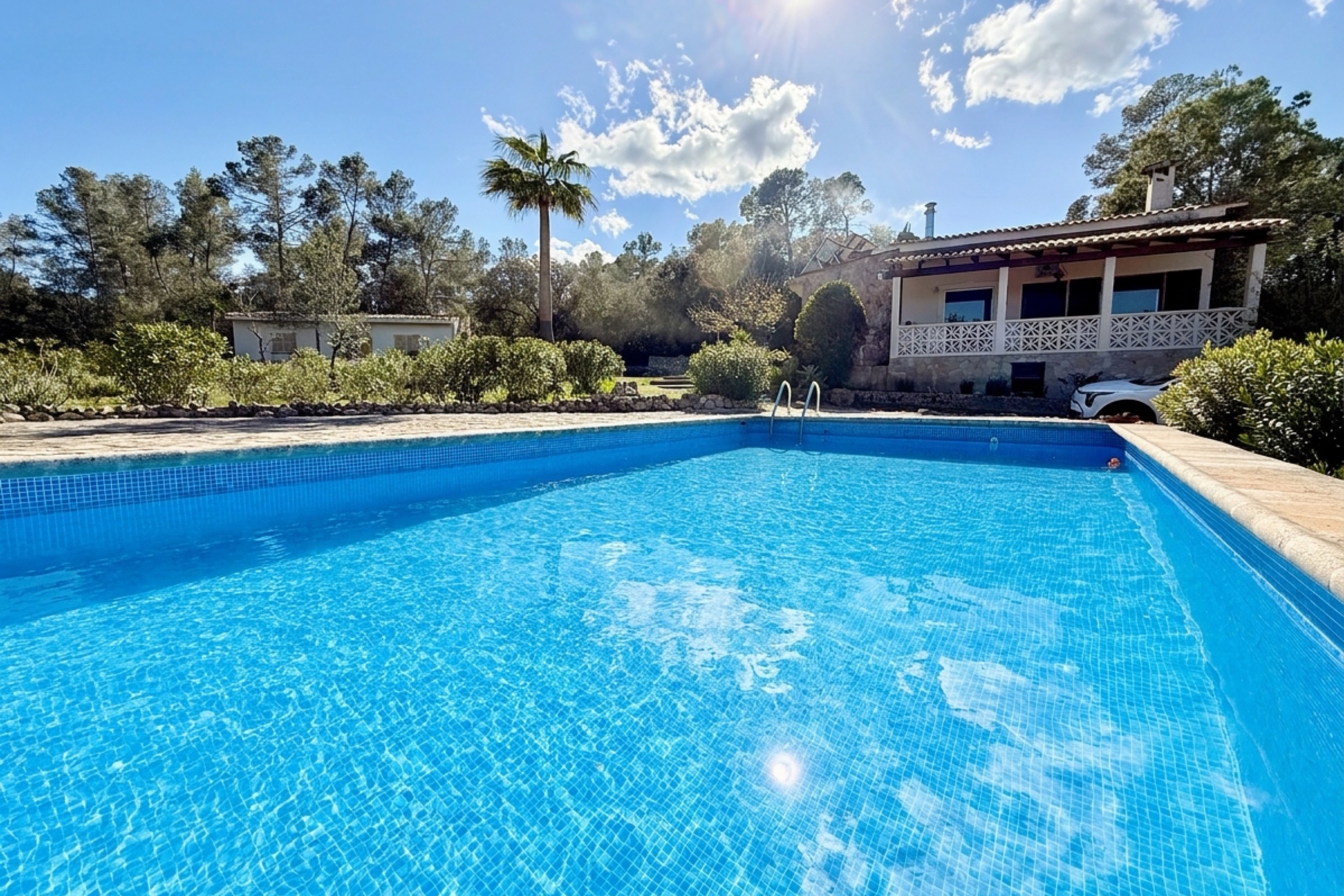 Autarke Finca mit Werkstatt und Pool in der Nähe von Sant Joan, Mallorca