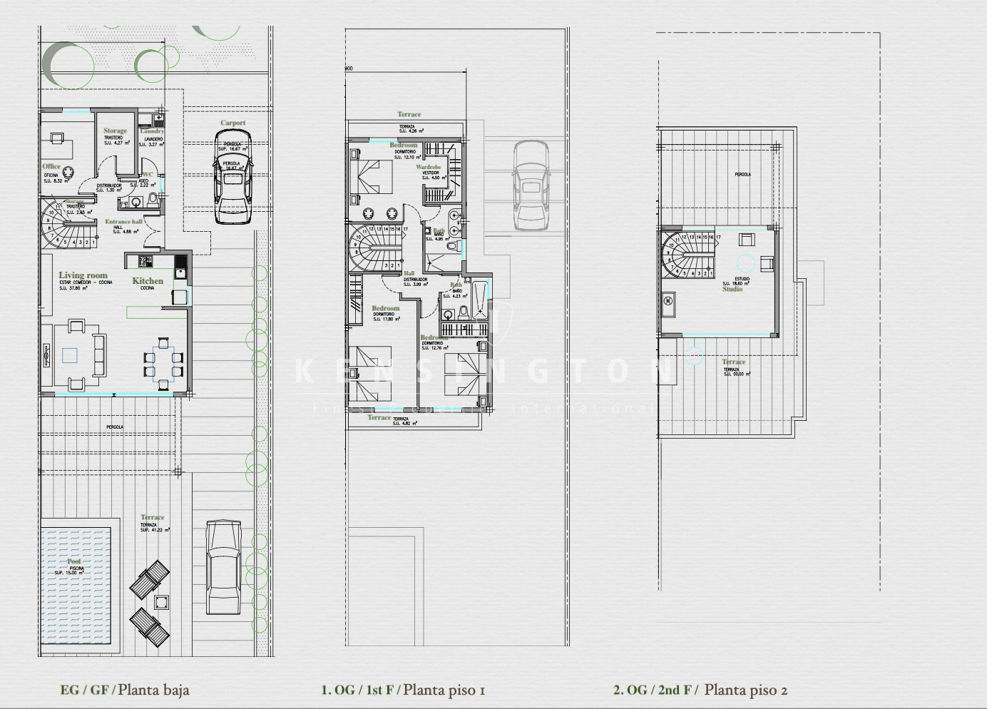 Neubau Doppelhaushälfte mit Pool floor plan