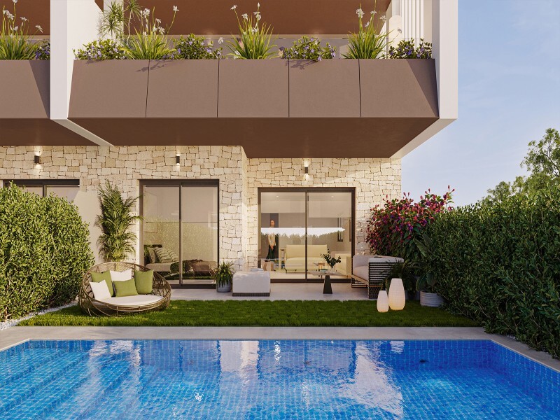 New-build penthouse with sea-view terrace in Colònia de Sant Jordi, Mallorca