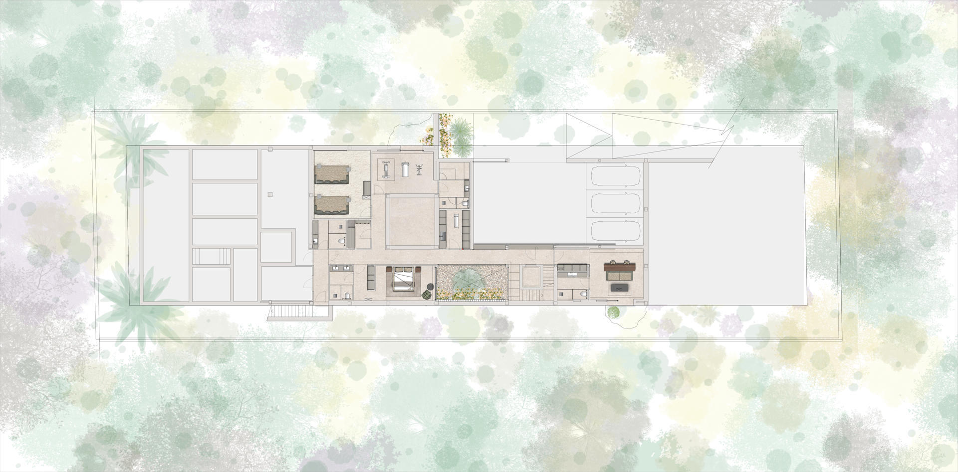 First-line turnkey new-build villa in Sa Torre with fantastic views floor plan