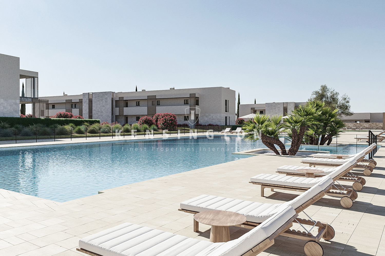 New-build penthouse with terraces in a complex with pool in Sa Ràpita, Mallorca