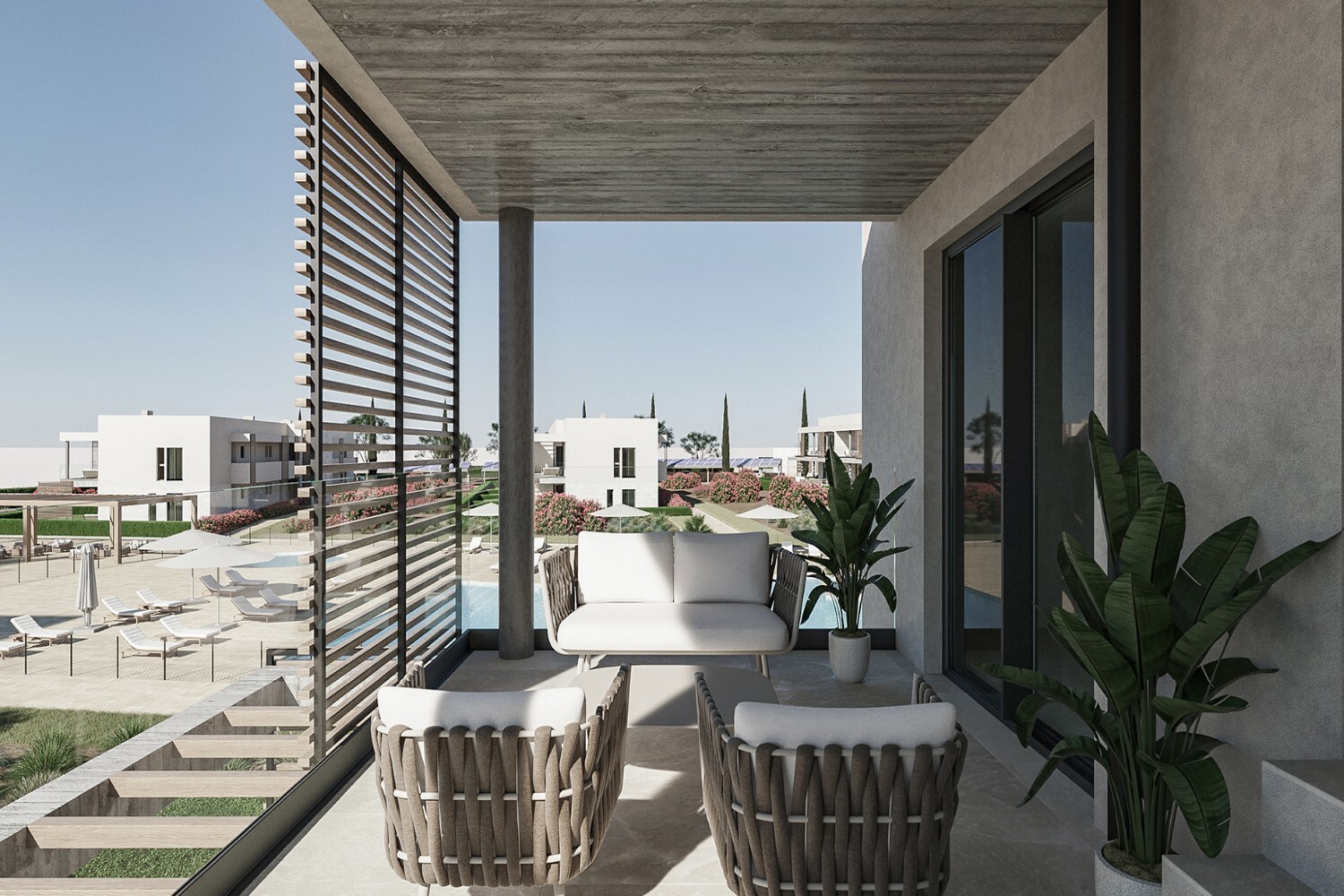 Neubau-Penthouse mit Terrassen in einer Anlage mit Pool in Sa Ràpita, Mallorca · Bildergalerie 15