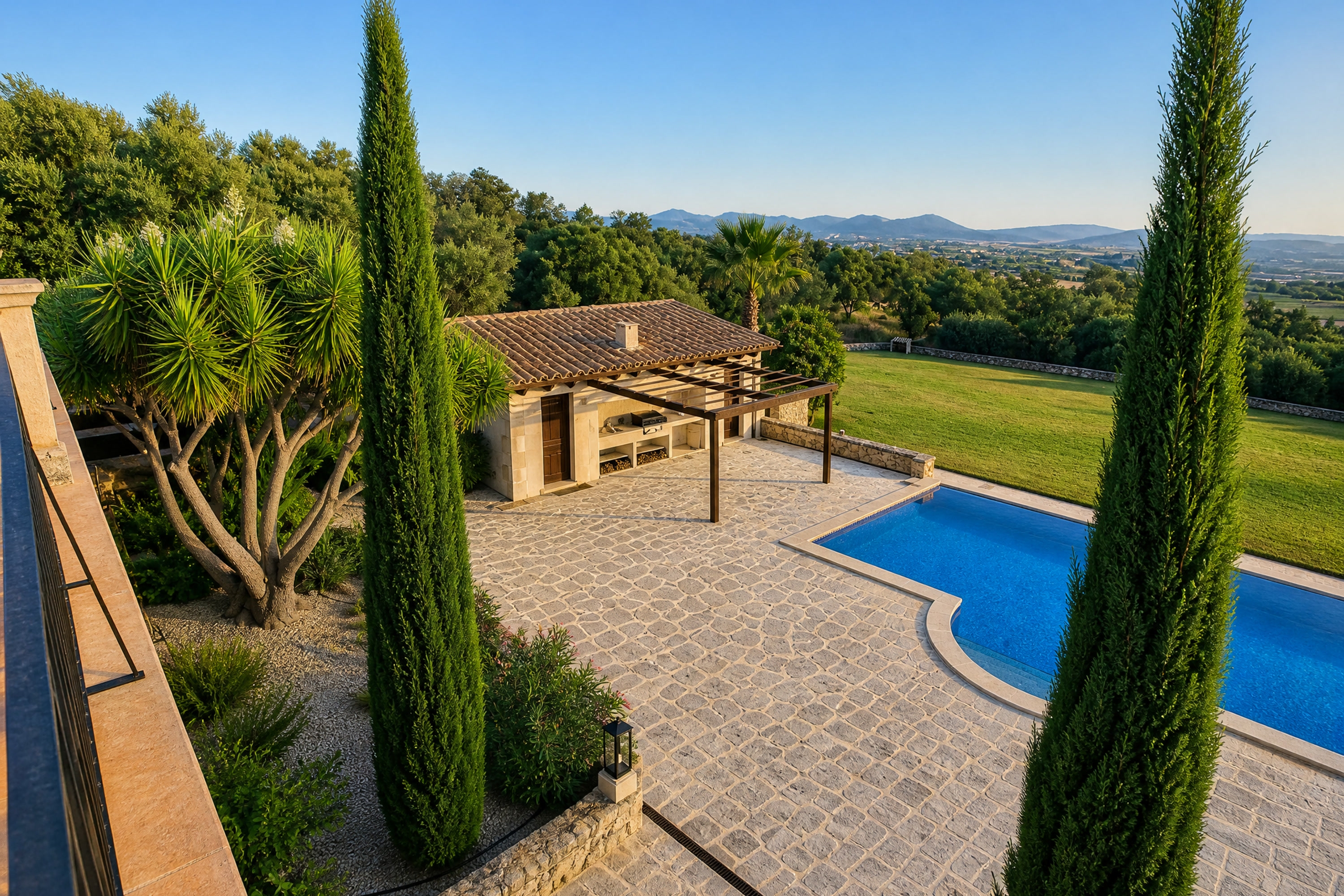 Natursteinfinca mit Pool, Pferdekoppel, Gästehaus und Weitblick (MIETE MÖGLICH) · Bildergalerie 12