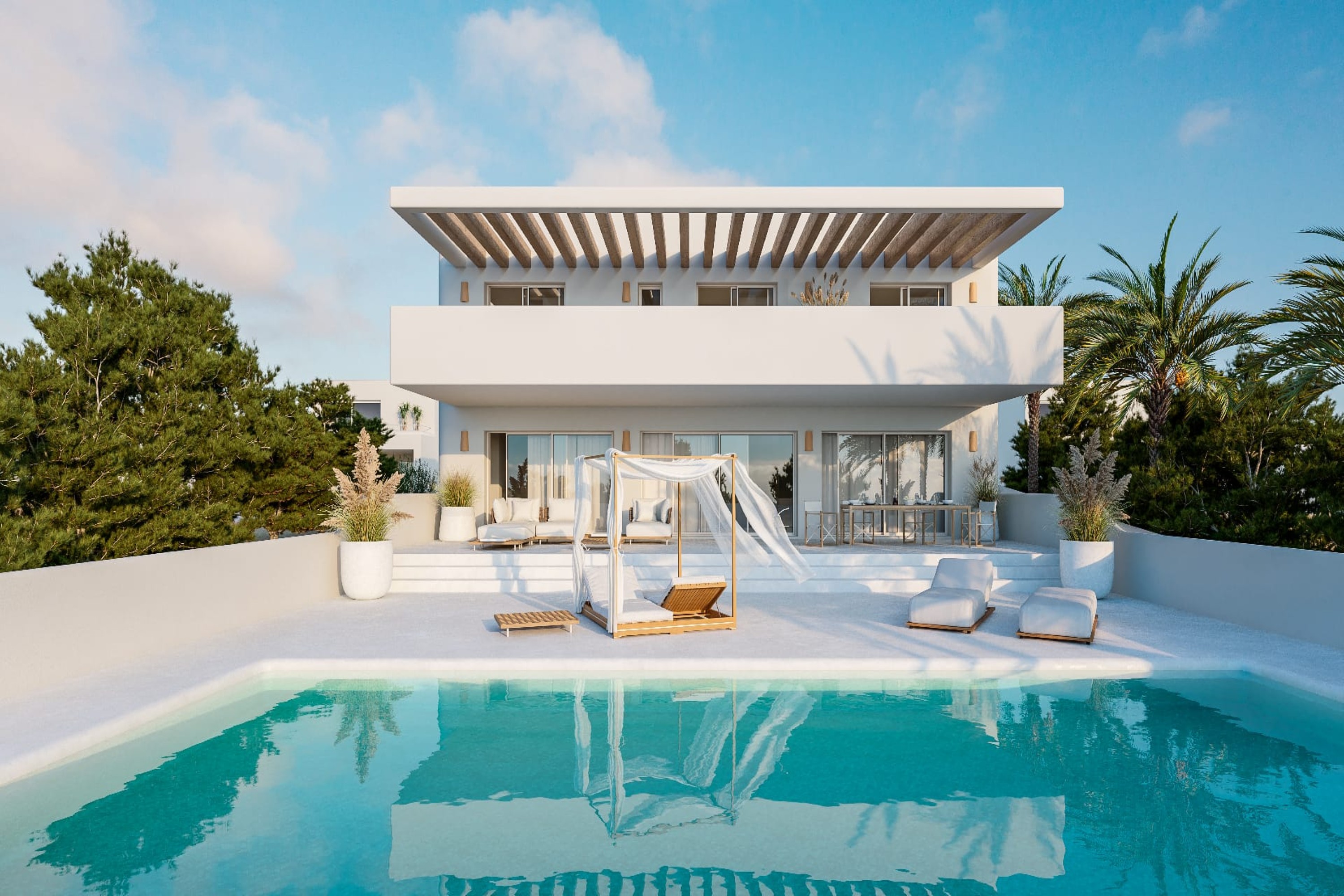 Neubau-Designvilla in Toplage von Cala d’Or nahe Yachthafen