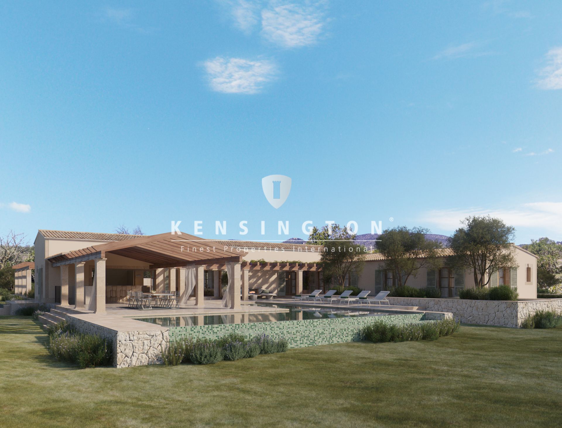 Grundstück mit Basisprojekt für eine Finca mit Pool