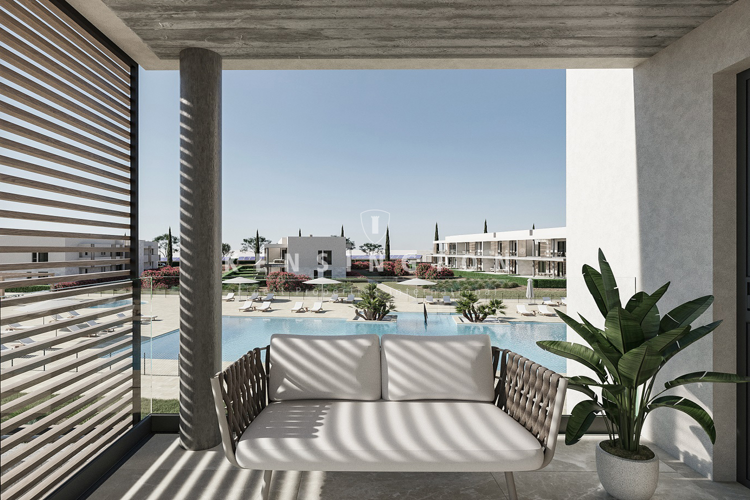 Neubau-Penthouse mit Terrassen in einer Anlage mit Pool in Sa Ràpita, Mallorca · Bildergalerie 13