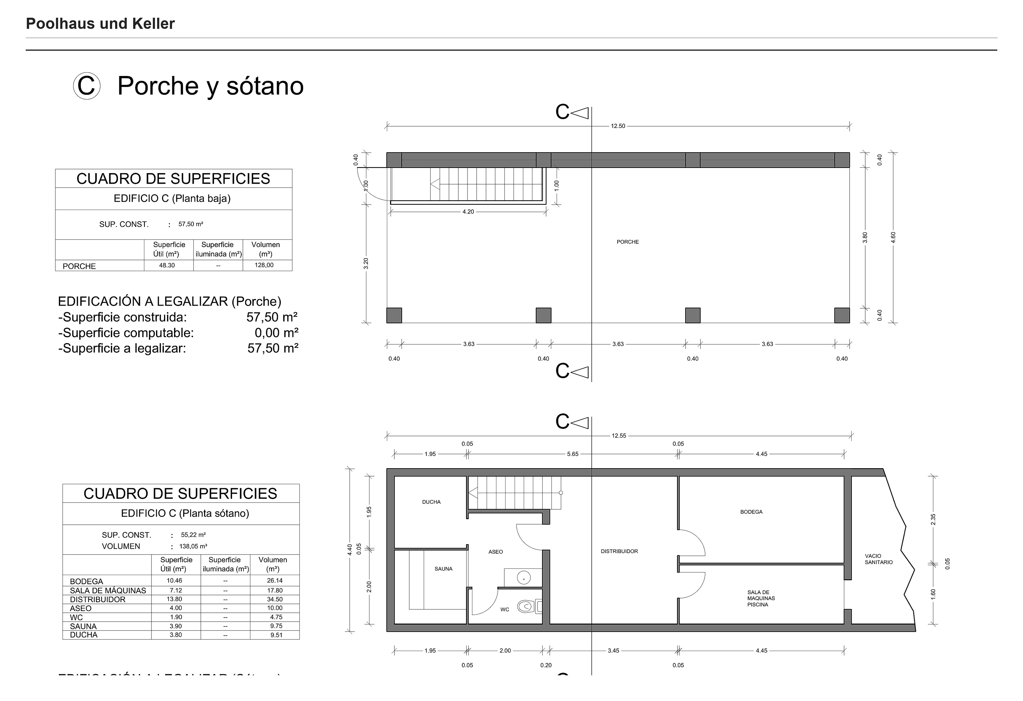 Finca-Anwesen mit zwei Häusern, fünf Parzellen und großem Pool floor plan