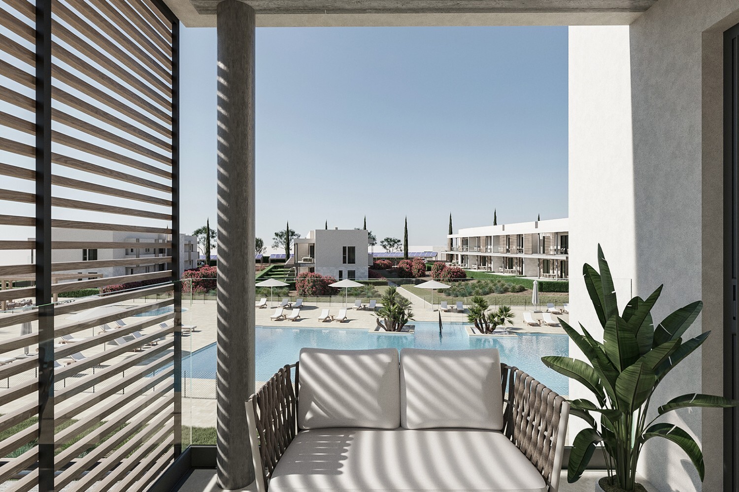 Neubau-Penthouse mit Terrassen in einer Anlage mit Pool in Sa Ràpita, Mallorca · Bildergalerie 18