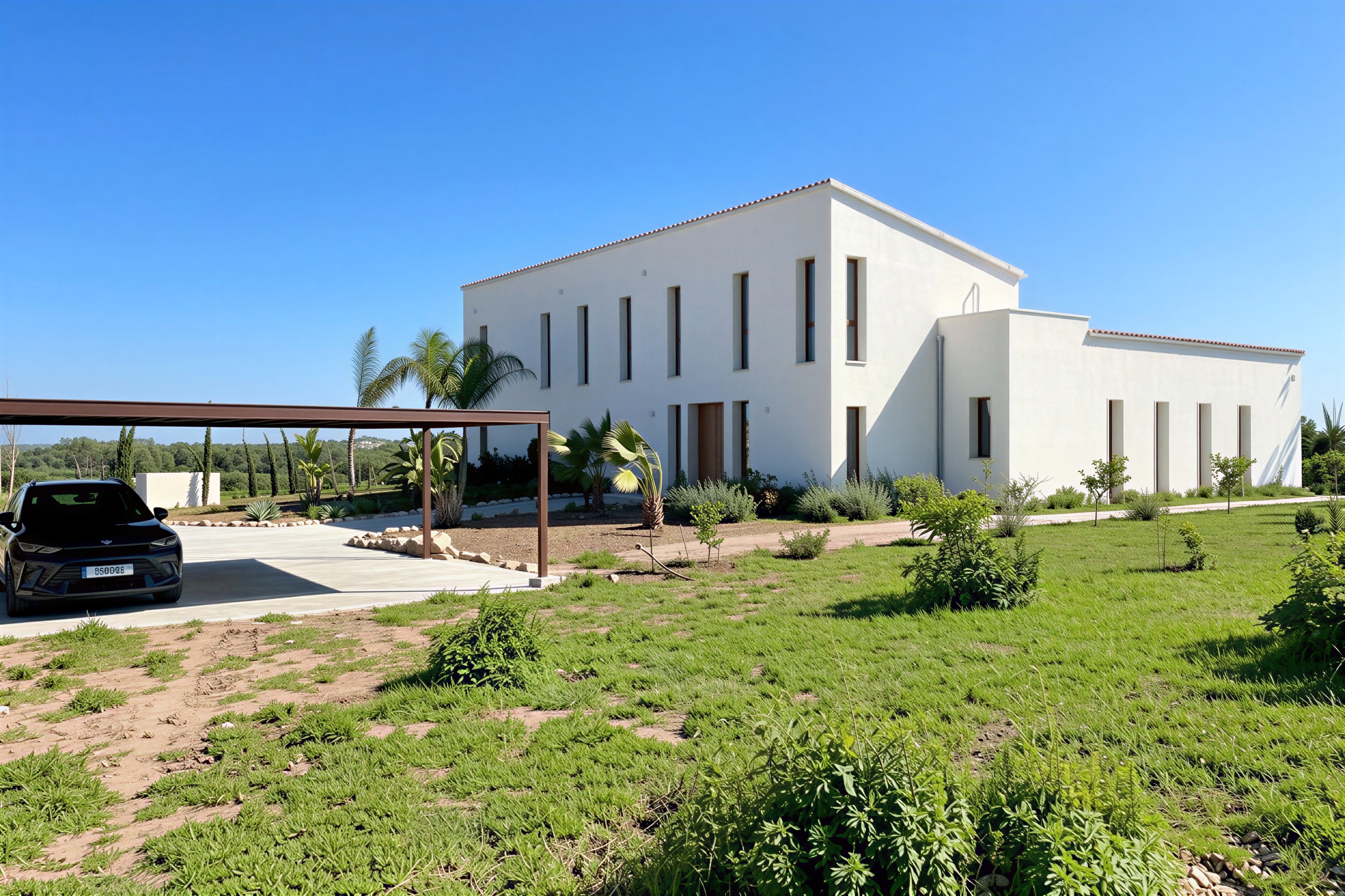 Exclusiver Neubau mit Pool, Tiefgarage und großem Garten