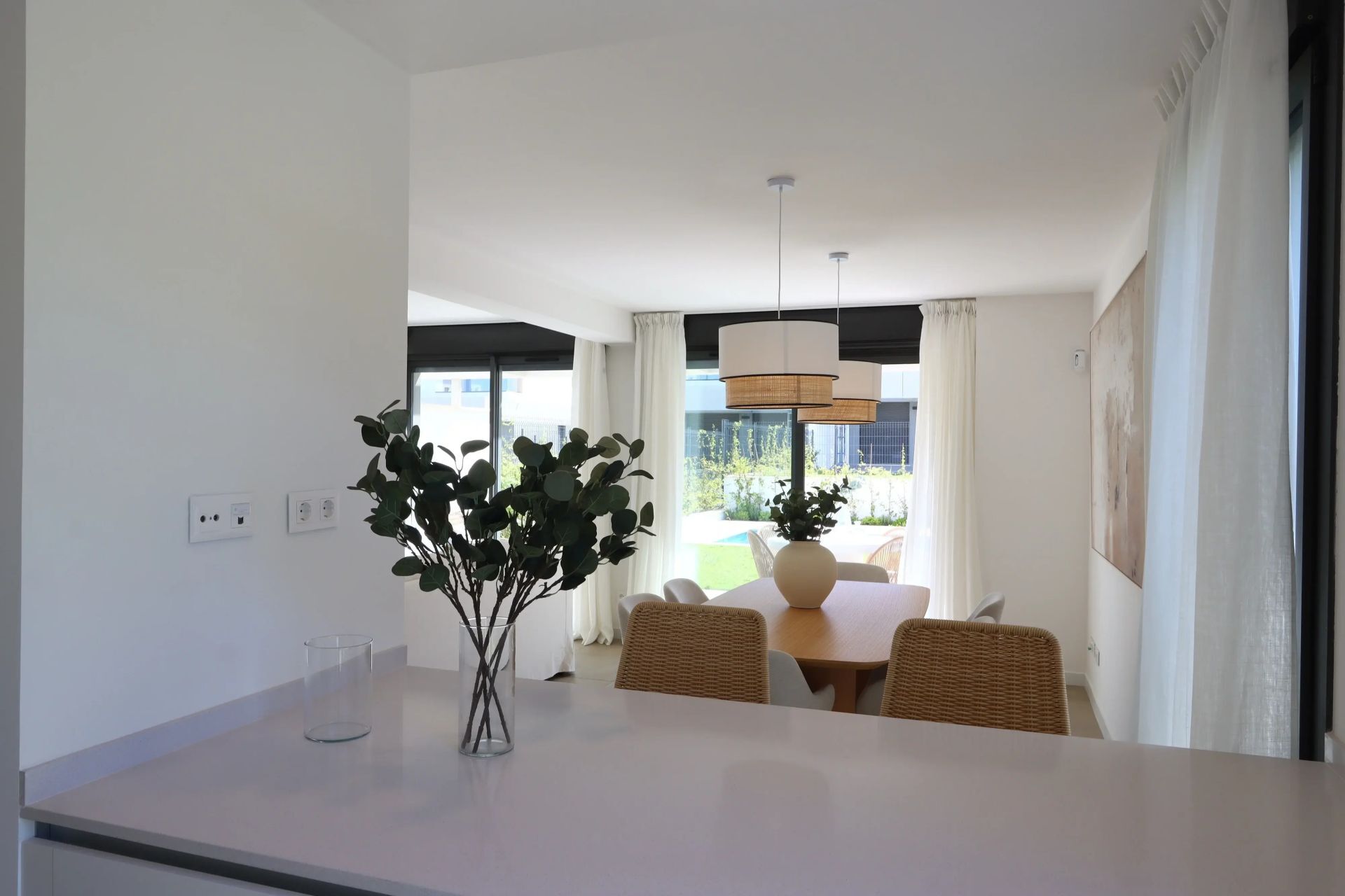 Ready-to-move-in new-build semi-detached house with partial sea view in Puig de Ros, Mallorca · Image gallery 10