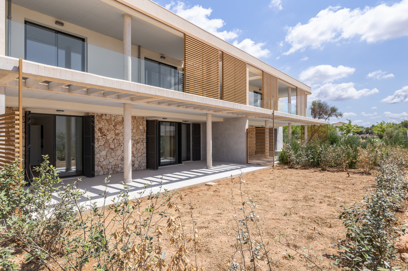 Neubau-Gartenwohnung in einer Anlage mit Pool in Sa Ràpita, Mallorca