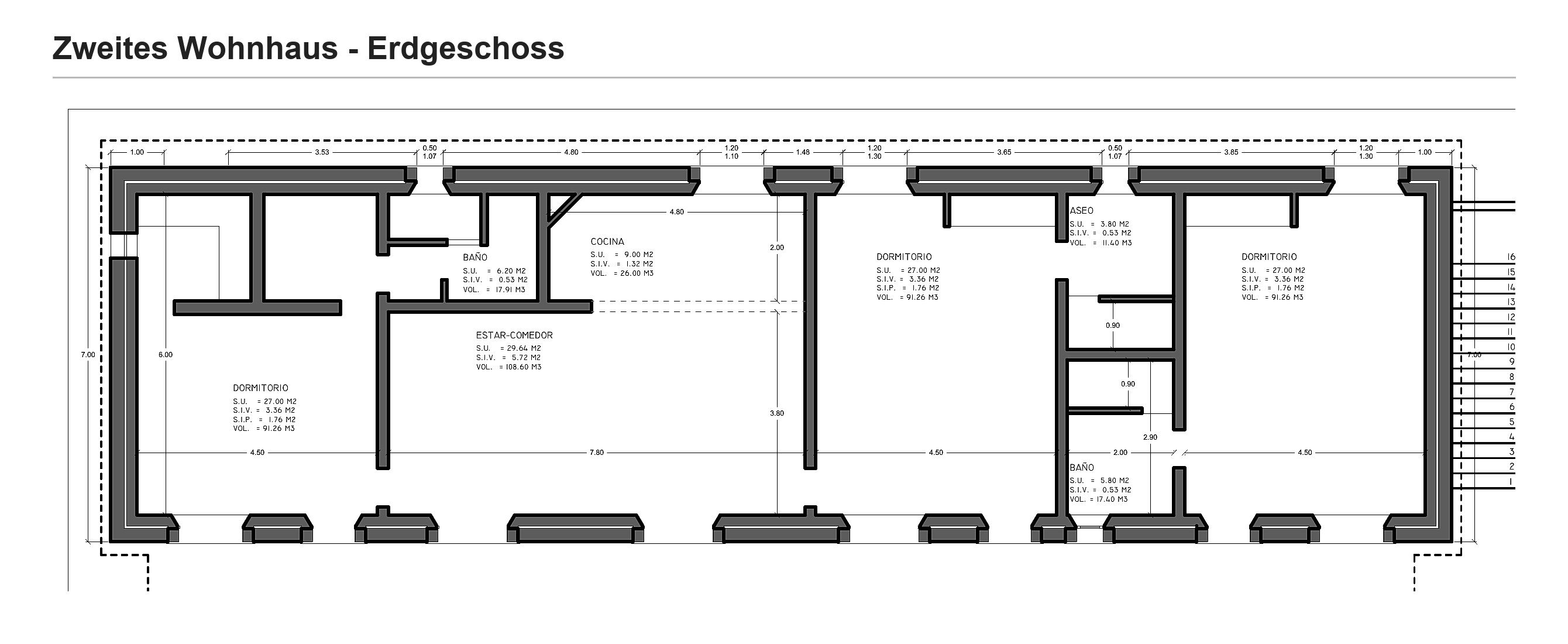Finca-Anwesen mit zwei Häusern, fünf Parzellen und großem Pool floor plan