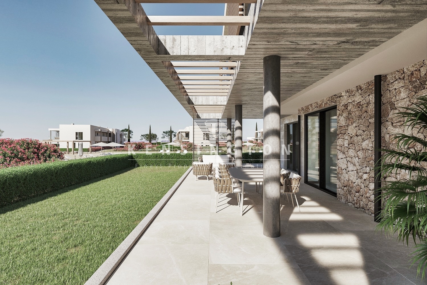 Apartamento con jardín de obra nueva en un complejo con piscina en Sa Ràpita, Mallorca · Galería 9