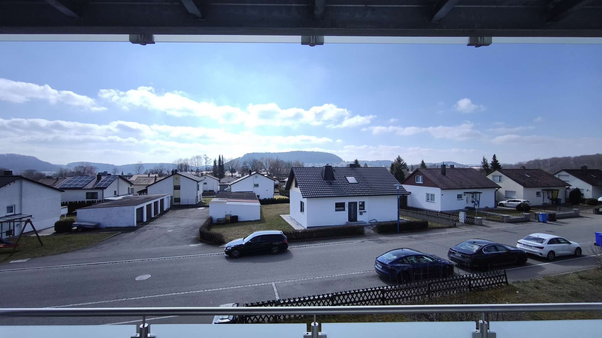 Weitsicht vom Balkon