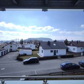 Weitsicht vom Balkon