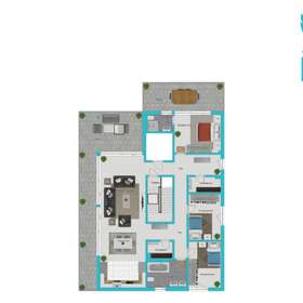 Grundriss Penthouse