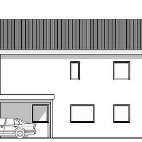 Ansicht Haus West