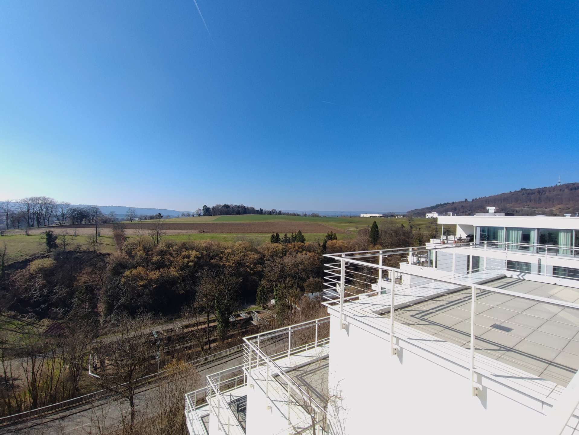Penthouse Sicht Richtung Dörflingen