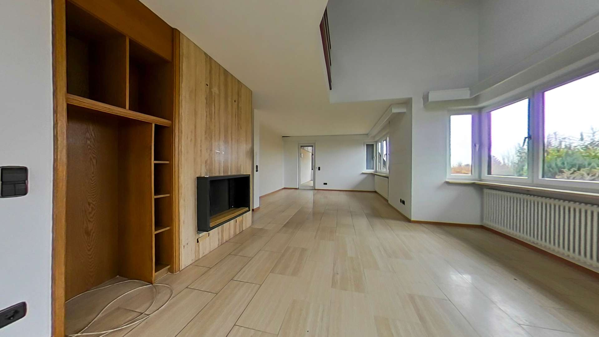 EG Wohnzimmer mit Kamin