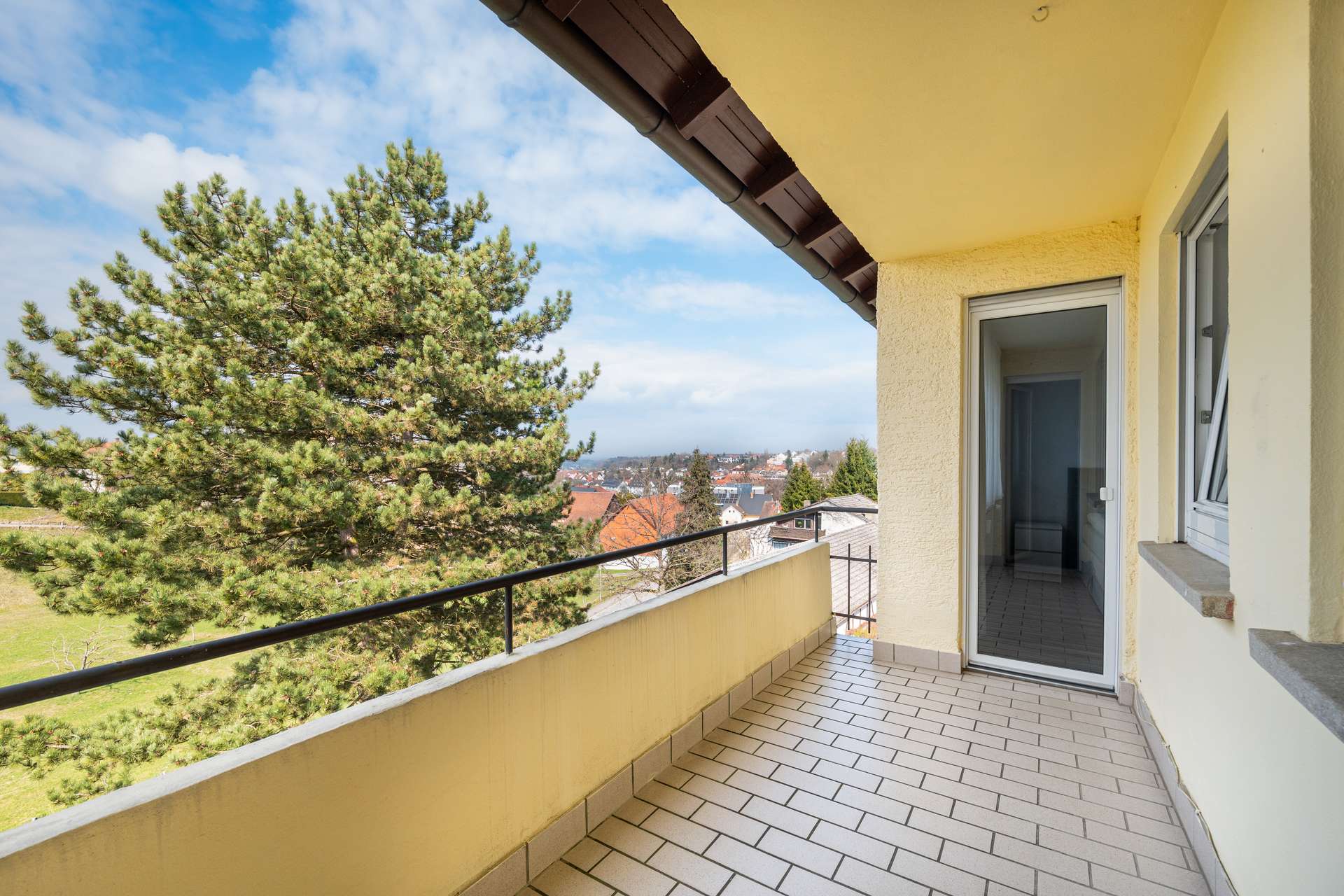 Balkon mit Aussicht