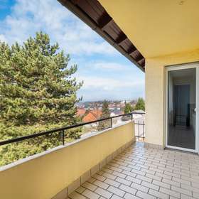 Balkon mit Aussicht