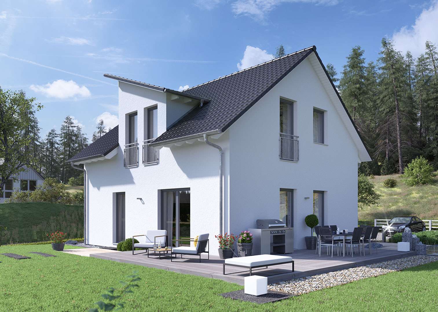 Ausbauhaus & Grundstück am Waldrand – Bild 3
