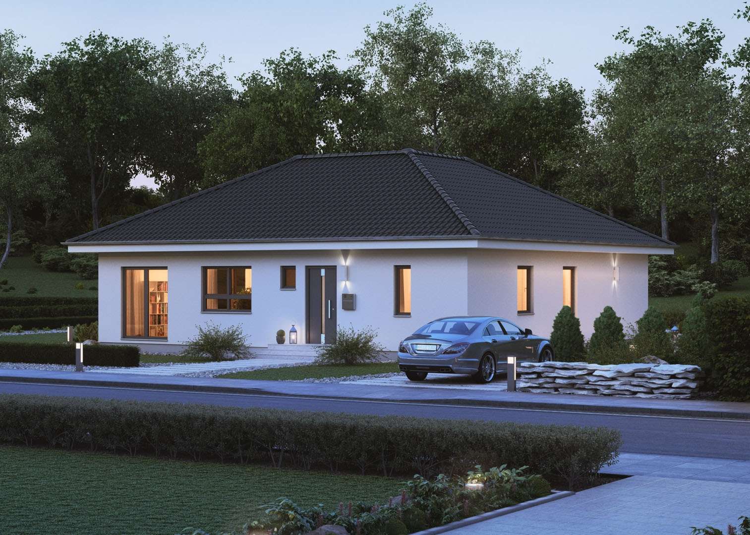 1000qm Grün, 138qm Haus – Feierabend im eigenen Garten