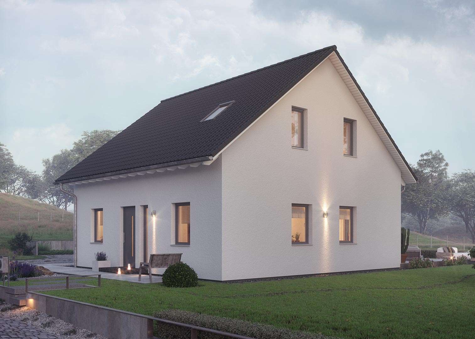 1000qm für Haus, Hund & Hollywoodschaukel – 160qm zum Wohnen