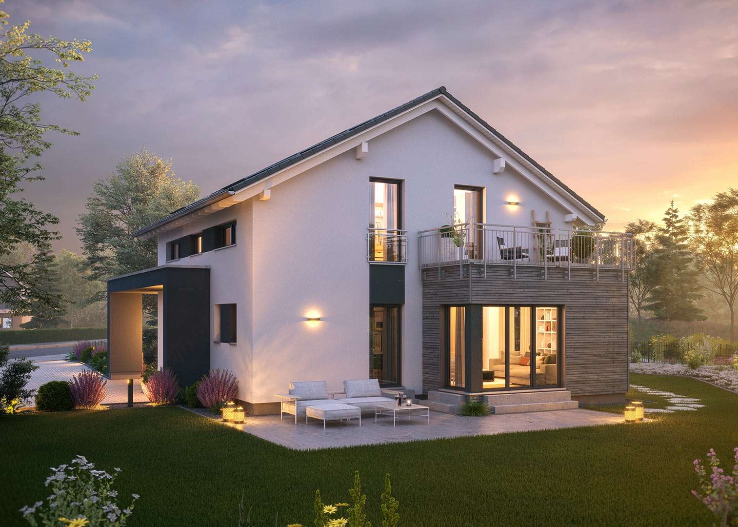 Haus: technisch fertig & Grundstück – Bild 2