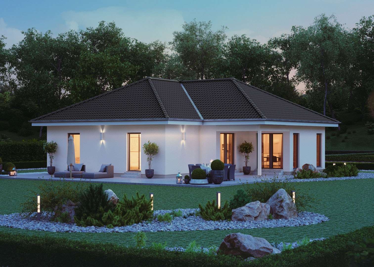 1000qm Grün, 138qm Haus – Feierabend im eigenen Garten – Bild 2