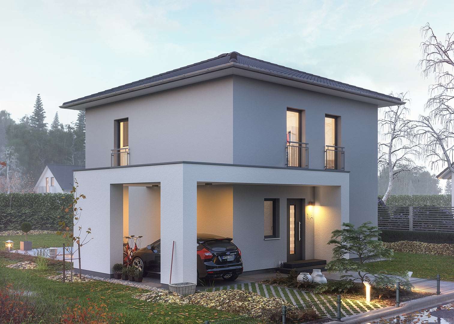 Platzwunder: 136qm Haus, 5200qm Grund