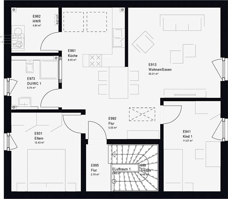 910qm Garten, 163qm Wohnglück – bau dir dein Ding! – Bild 4