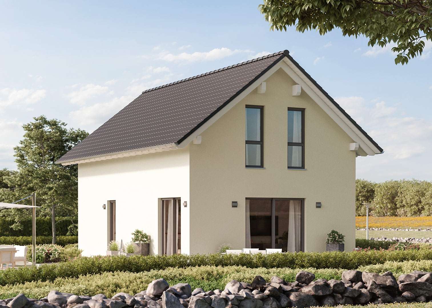 1000qm Grün, 127qm Haus – Feierabend im eigenen Garten – Bild 6
