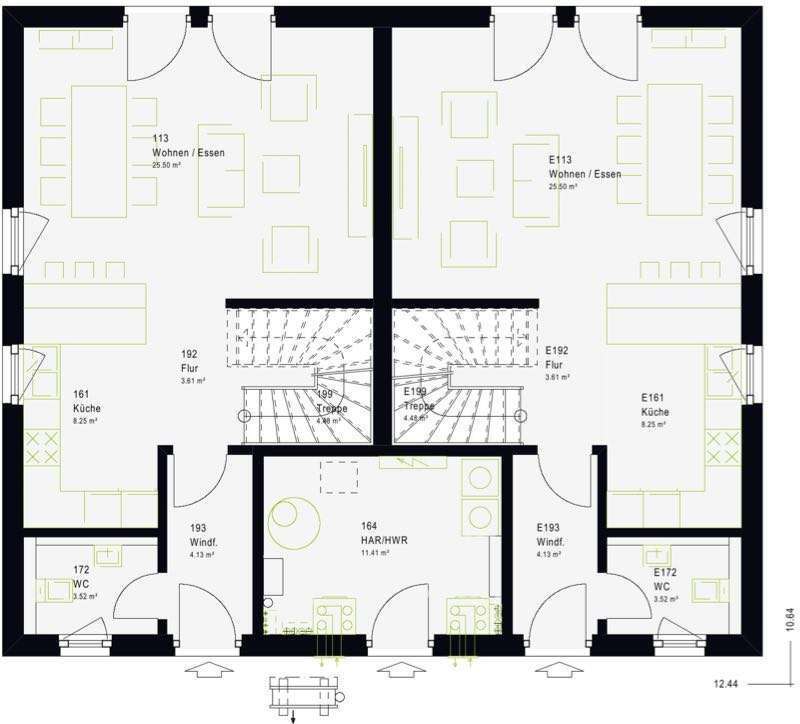 124m² schlüsselfertige Doppelhaushälfte mit Garten: passt zu dir! – Bild 3