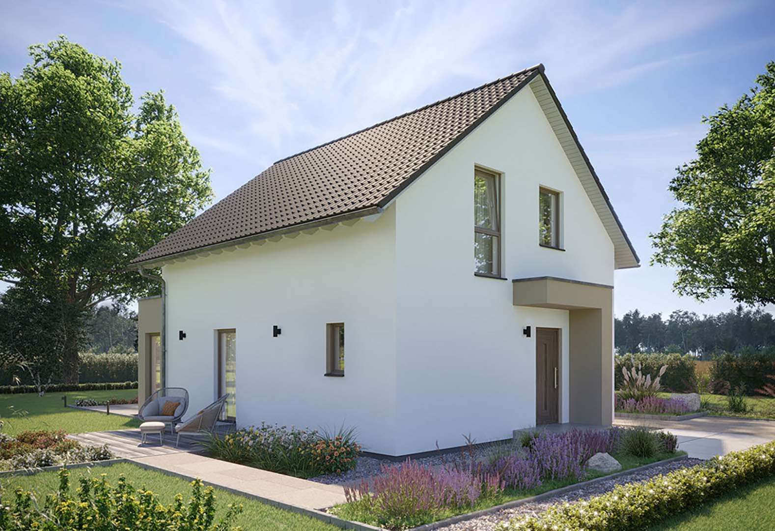 780qm Grundstück + 125qm Traumhaus = schöne Zukunft