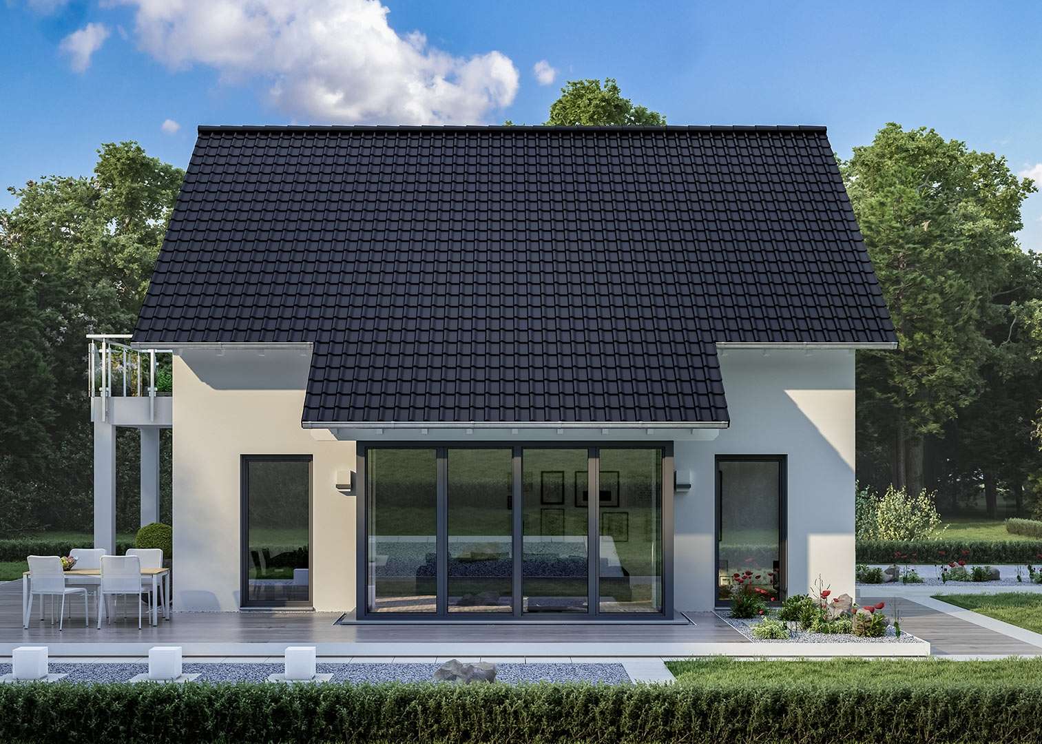 1000qm Grün, 145qm Haus – Feierabend im eigenen Garten – Bild 3
