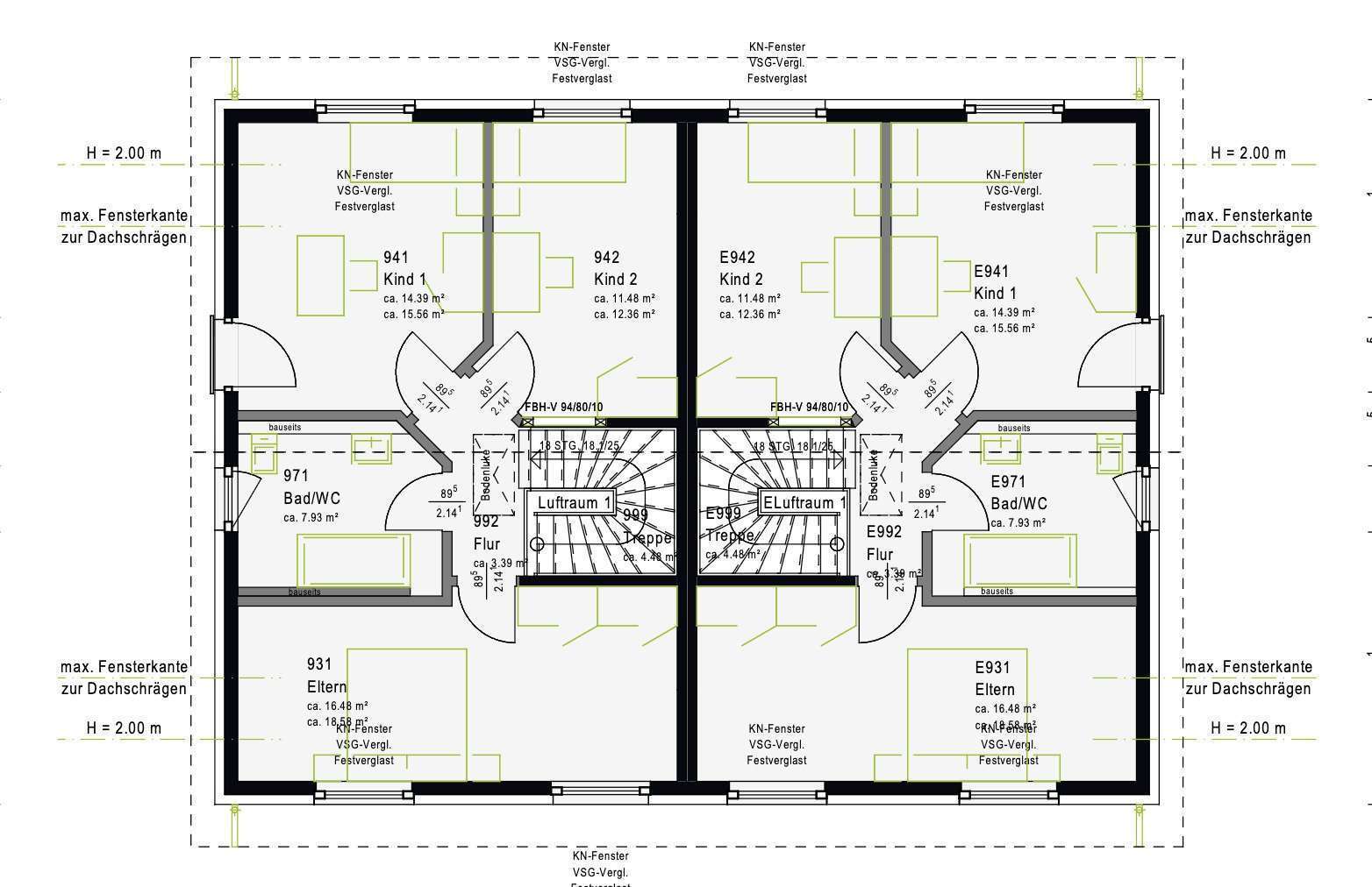 120m² Doppelhaushälfte mit Garten – Bild 6