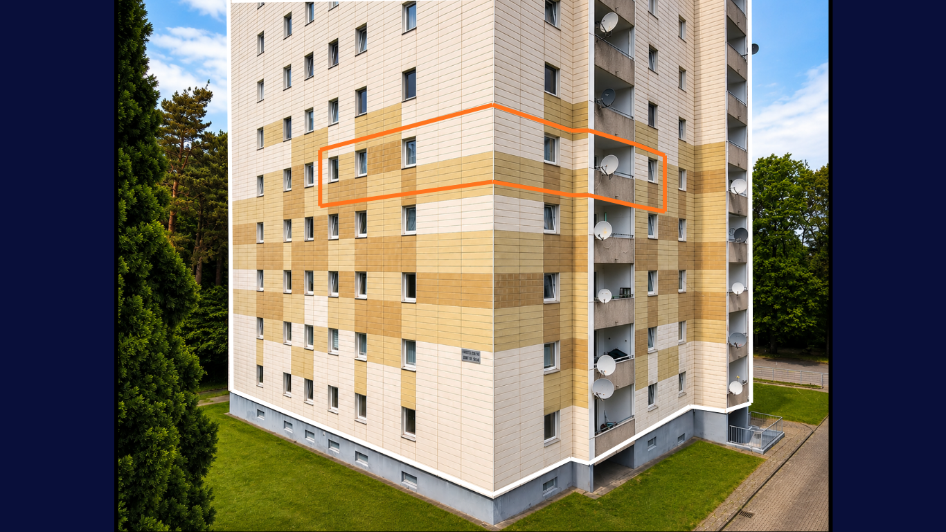 PLATZ. LICHT. WOHNKOMFORT.  Familienfreundliche 5 Zimmer Wohnung mit Balkon, Stellplatz & über 120m² – 16/17