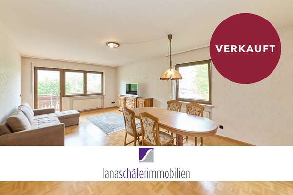 Zeltingen-Rachtig: 3-Zi-Wohnung mit Garage und Moselblick
