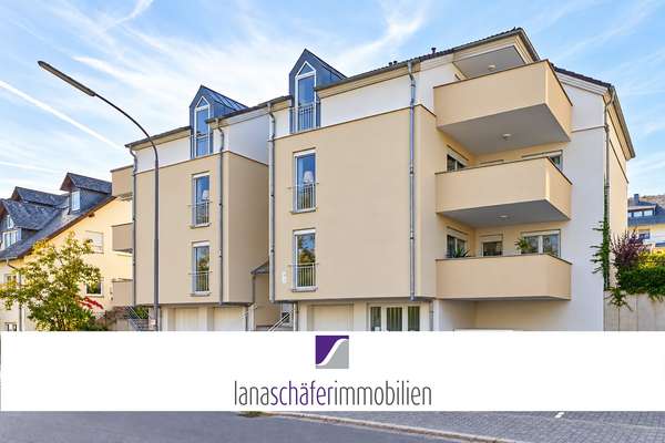 Bernkastel-Kues: 4-Zi.-Wohnung mit 2 Balkonen und Burgblick