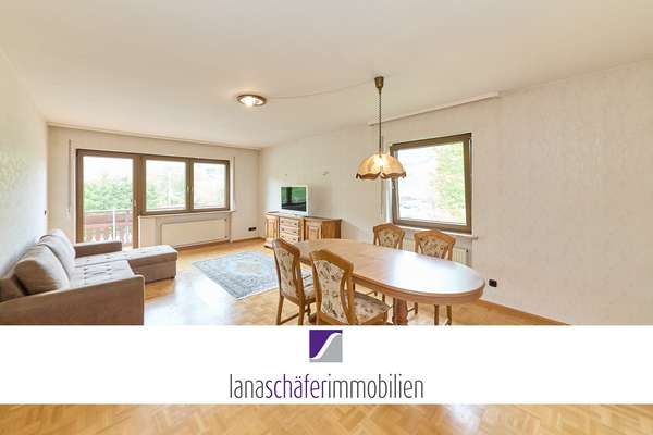 Zeltingen-Rachtig: 3-Zi-Wohnung mit Garage und Moselblick