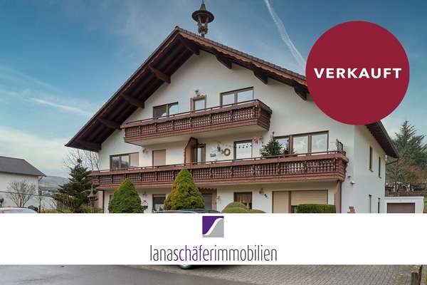 Zeltingen-Rachtig: 3-Zi.-Wohnung mit Moselblick und Garage
