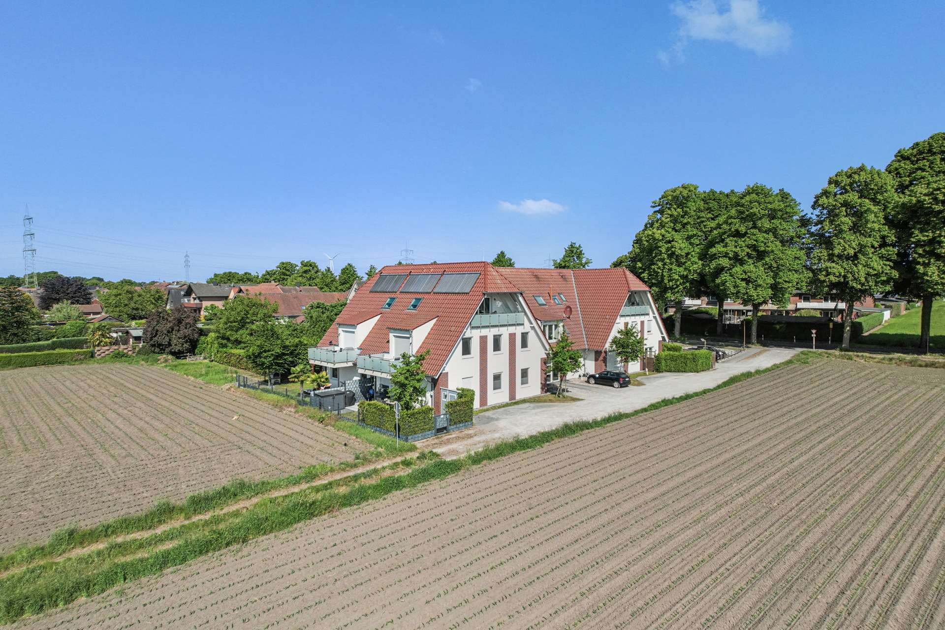 Wohnen mit Weitblick: Helle Etagenwohnung mit Aufzug, großem Balkon, Feldpanorama und Stellplatz in Dorsten – Ansicht 21