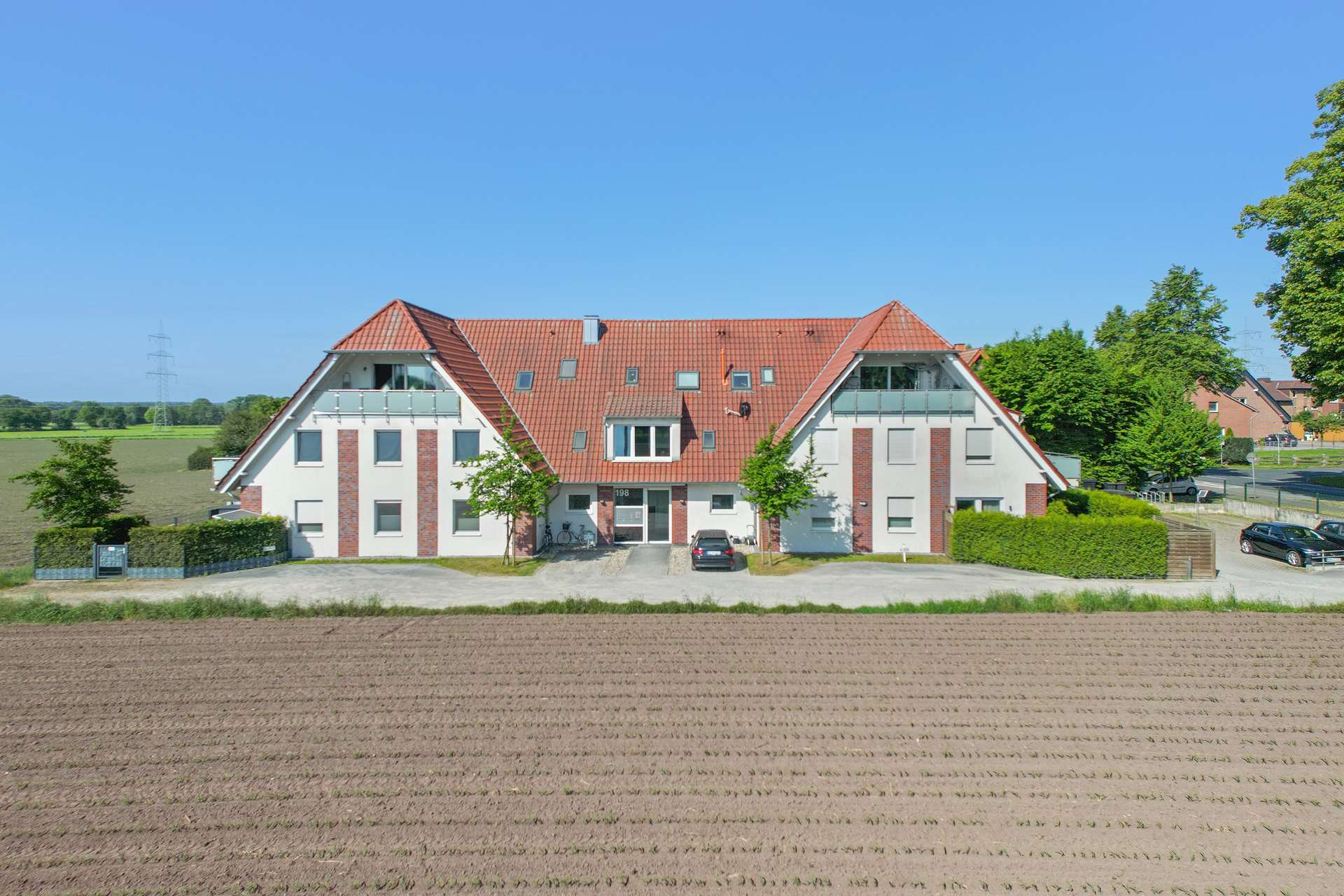 Barrierearme Erdgeschosswohnung mit zwei Terrassen, eigenem Garten und viel Privatsphäre in Dorsten – Ansicht 15