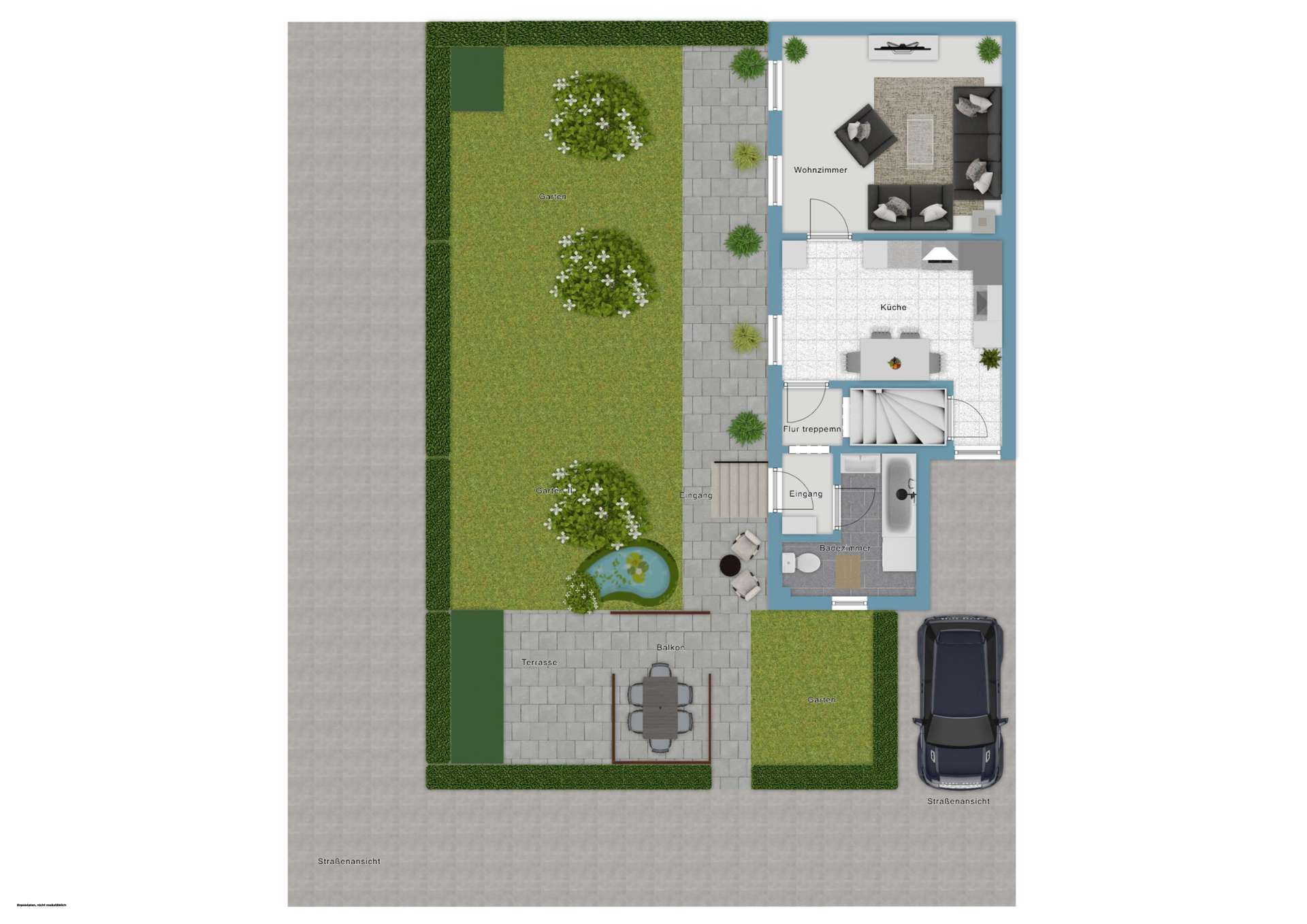 Skizze Lageplan